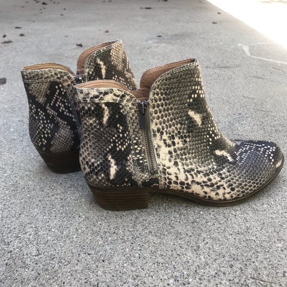 Lucky ™ snakeskin boots - Picture 3 of 5